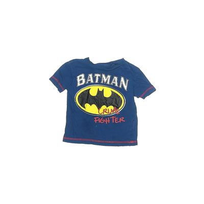 Batman Short Sleeve T-Shirt: Blue Tops - Size 12 Month