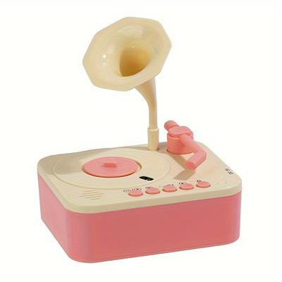 TEMU Ghousetec Phonograph Toy For Kids Multi-function Stories Songs Music Play For Earlier Education Gifts