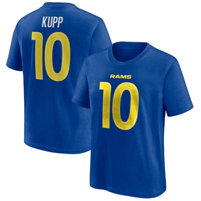 Los Angeles Rams Name und Nummer Grafik T-Shirt - Cooper Kupp 10 - Jugendliche Image