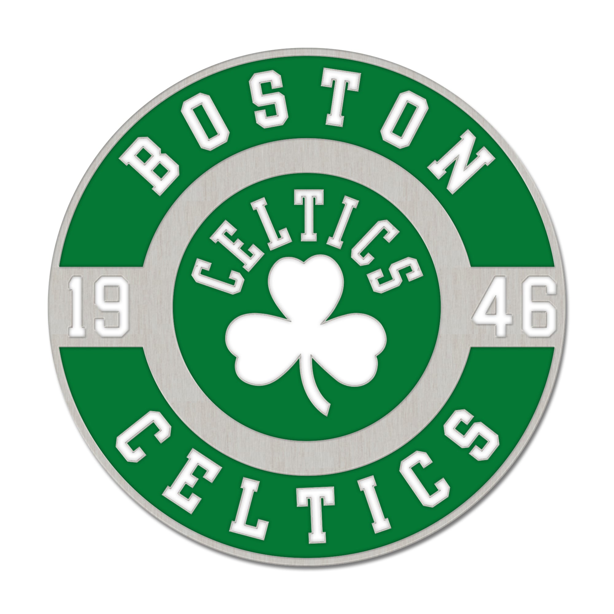 Pin rond en émail Boston Celtics - No Gender Taille: No Size