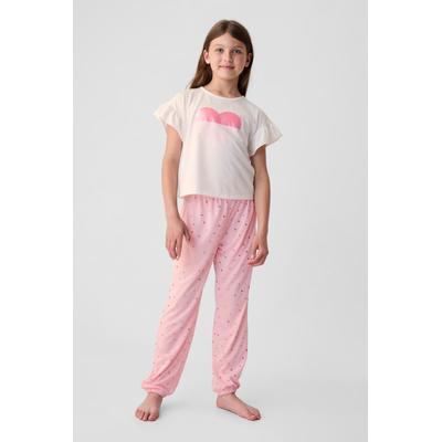 Gap Girls White Graphic Short Sleeve Pyjama Set (4-13yrs) - White