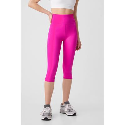Gap Womens Pink Studio High Waisted Leggings - Pink