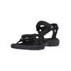 Sandale CRUZ "Bernao", Damen, Gr. 41, schwarz (schwarz, schwarz), Synthetik, casual, Schuhe, mit rutschfestem Allwetterprofil