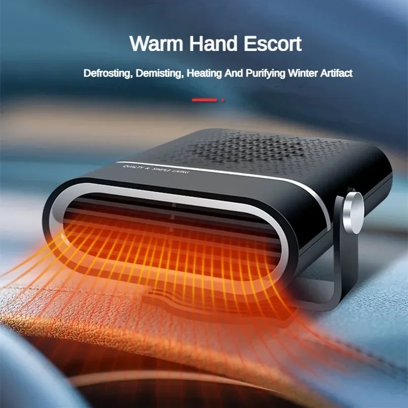 Chauffage de voiture hiver chauffage rapide ventilateur chauffant électrique pare-brise désembuage outil de chauffage voiture Anti-buée chauffage SUV voyage camping-car