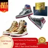 Trump Gold Silbrig Sneakers 100 % hohe Qualität 2024 MAGA Never Surrender Schuhe Basketball Herren Stiefel Straßenschuh Große Größe 47 48