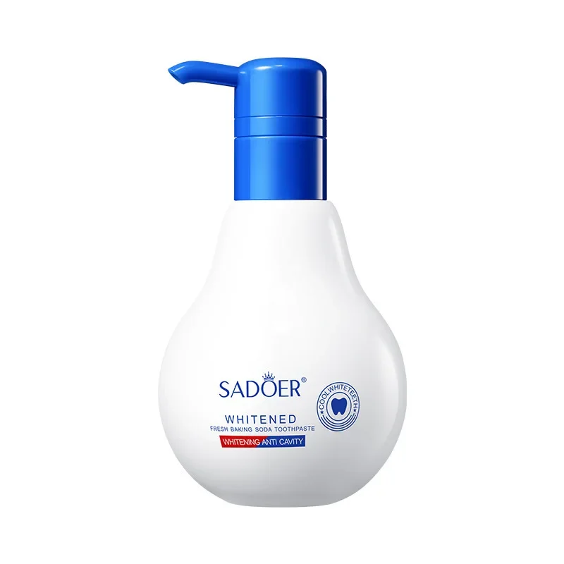 1Box Zähne sauber Backpulver Zahnpasta tuben Quetscher Zahnbürsten halter hellt Bleaching Saltrain Bleichen Zerfall Reparatur Image