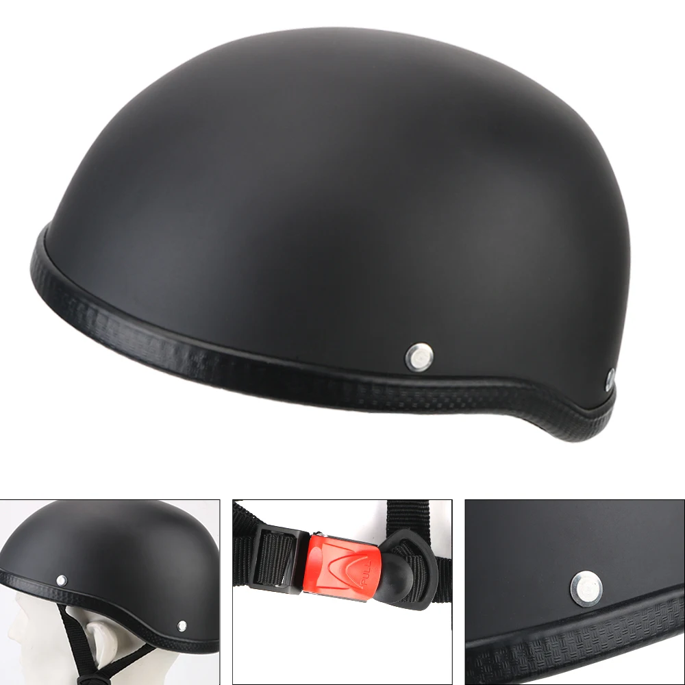 Motorrad helm Unisex MTB Fahrrad helm Retro Vintage Halb gesichts helm Ultraleichter Fahrrads chutzhelm Image