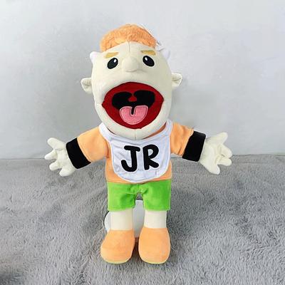 Feebe Je-ffry Puppet Plush Toy Doll 16 inch Puppet Plush Soft Stuffed Hand Puppet for Kids Party Christmas Halloween Party Gift