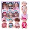 4 Inch Mini Baby Dolls 6pcs Set Realistic Baby Dolls Toys with Cute Handmade Doll Clothes for Suitability Kids 3 and up