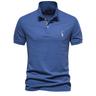 Brand Men's Polo Shirts Cotton Polo Shirts for Men Short Sleeve High Quantity Solid Polo Men New Summer Clothing