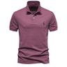 Brand Men's Polo Shirts Cotton Polo Shirts for Men Short Sleeve High Quantity Solid Polo Men New Summer Clothing