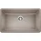 BLANCO Truffle 441297 PRECIS SILGRANIT Super Single Undermount Kitchen Sink 32" X 19" USA