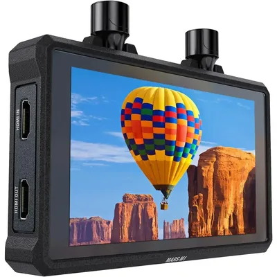 FREE SHIPPING.Hollyland Mars M1 Enhanced Wireless Transmitter & Receiver & Monitor, 3-in-1, SDI