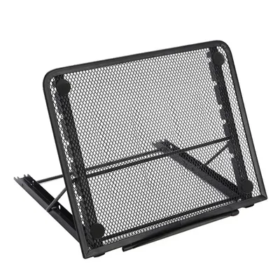 Mesh Fold Laptop Stand Cooling Pad Adjustable PC Laptop Tablet Cooling Desk Stand Rack Holder