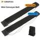 Mini nastro trasportatore 24V 517mm Distributore automatico veloce lento Binario di carico Macchina automatica Crawler Consegna di medicinali per bevande