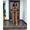 2024 Africa abbigliamento abaya per le donne Dubai Luxury Spring African Muslim Fashion Dress caftano abiti da sera Boubou Robe