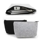 Borsa portaoggetti per banca di potere con cerniera alla moda Mini custodia in feltro per cavo dati Mouse Organizzatore da viaggio Borse organizer per gadget elettronici