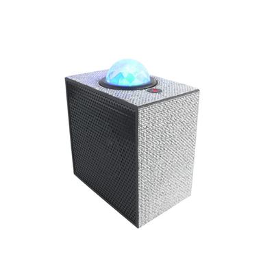 Wireless Express Bluetooth Stereo Speaker Beat Box with Laser Light show - Ages 6+ - Silver-tone Bling