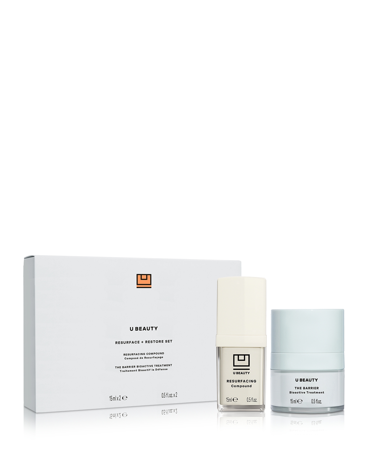 U Beauty The Resurface + Restore Set ($166 value)