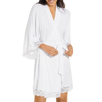 Eberjey Mariana Tencel Modal Robe - White