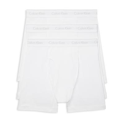 Calvin Klein Cotton Boxer Briefs, Pack of 3 - White
