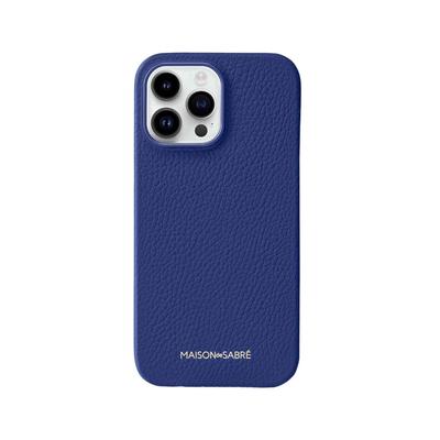 Maison de SABRE Leather Phone Case (iPhone 15 Pro Max) - Lapis Blue