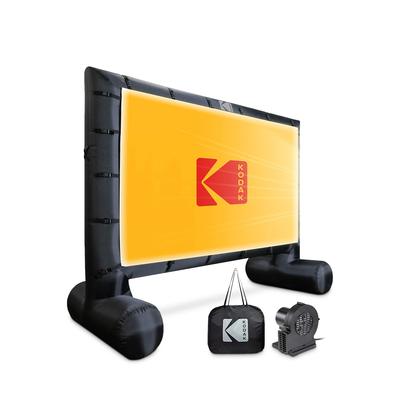Kodak Inflatable Outdoor Projector Screen - Black/White