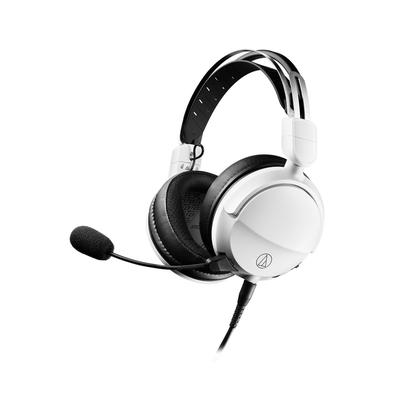 audio-technica Ath-GL3 Closed-Back High-Fidelity Gaming Headset - White