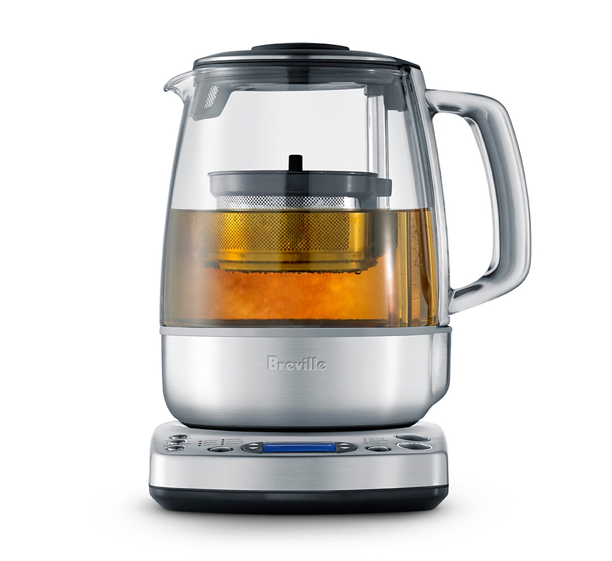 Breville "Infusion" One-Touch Tea Maker - Silver/Clear
