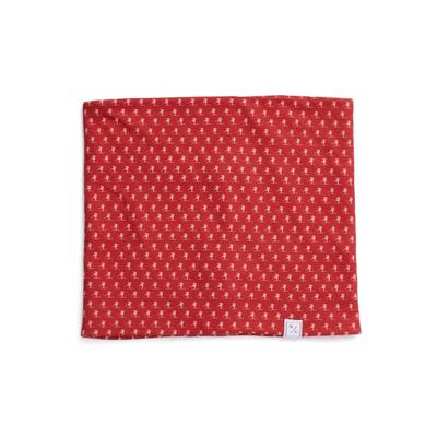 Northern Classics Unisex Fleece-Lined Neck Warmer - Baby, Little Kid, Big Kid - Mini Skier (Red)