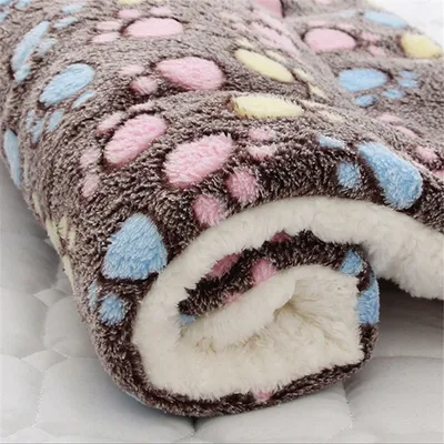 Hunde matte Katze Schlaf matte Winter Haustier Zwinger Winter Teddy verdickte Decke Hunde käfig Image