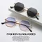 Mode UV-Schutz kleinen Rahmen quadratische Sonnenbrille Polygon Sonnenbrille Metall Sonnenbrille Sonnenbrille für Männer/Frauen