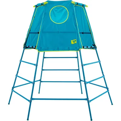 rer 2 Climbing Set Jungle Gym with Platform and Tent, Blue, 850