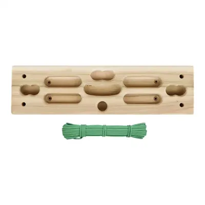 Hangboard Rock Climbing Portable Wooden Hangboard For Rock Climbing Hand Grip Strengthener Training