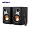 AIYIMA S500 Classic Bookshelf Speaker Bluetooth Wireless 120W Hifi Active Speakers For Home Computer Game Coaxial Optical RCA