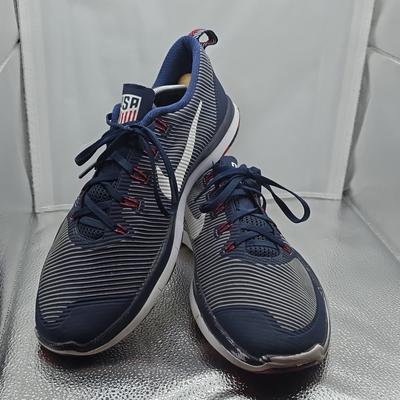 Nike Shoes | Team Usa Men’s Nike Training Shoes Size 12 Men Ken Barbie | Color: Blue | Size: 12