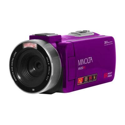 Minolta MN260NV Full HD IR Night Vision Camcorder (Purple) MN260NV-P