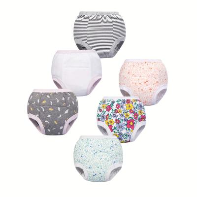 TEMU 6-pack Potty For Boys' And Girl' 100% Waterproof Training Underwear