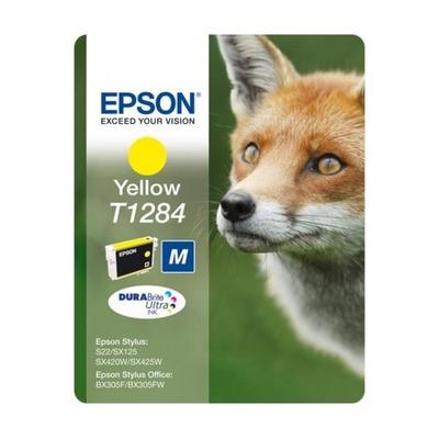 Original Epson C13T12844011 / T1284 Druckerpatrone Gelb Image
