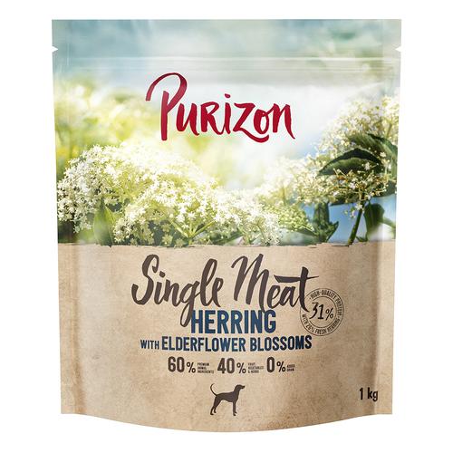 Purizon Single Meat Hering mit Holunderblüten - 4 x 1kg