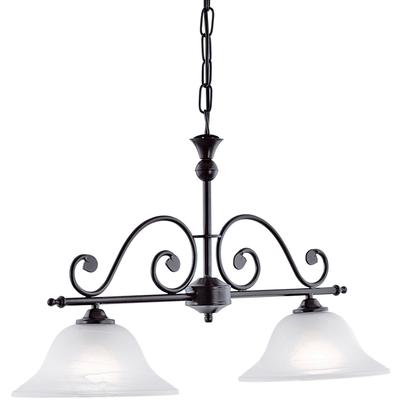 EGLO Hängeleuchte "MURCIA", schwarz-weiß (weiß, schwarz), B:68cm, Lampen, Pendelleuchte, Pendellampe