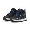 Sneaker PUMA "Evolve Trail Sneakers Kinder", Kinder, Gr. 33, schwarz (schwarz hyperlink blau), Obermaterial: Synthetik, Textil; Futter: Textil; Innensohle: Textil; Laufsohle: Gummi, Schuhe