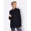 Strickpullover "Pullover", Damen, Gr. 46, blau (marine), 100% Baumwolle, B.C. BEST CONNECTIONS BY HEINE, unifarben, Langarm, Pullover