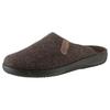 Pantoffel ROHDE "SOLTAU-H", Herren, Gr. 47, braun (mocca, meliert), Filz, klassisch, Schuhe, Hausschuh, Schlappen, Clog mit seitlichem Label