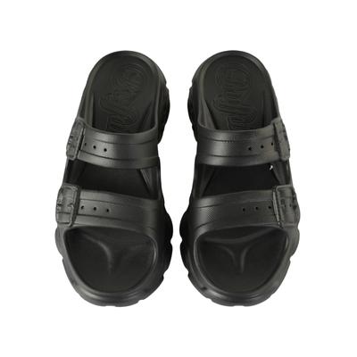 Sandale BUFFALO "Buffalo Damen Buffalo Cld Ari Slide Vegan Foam", Damen, Gr. 36, schwarz, Kunstfaser, unifarben, Schuhe