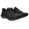 Laufschuh ASICS "GEL-CONTEND 9", Gr. 47, schwarz (schwarz, graphite grau), Textil, Synthetik, sportlich, Schuhe, mehr Dämpfung