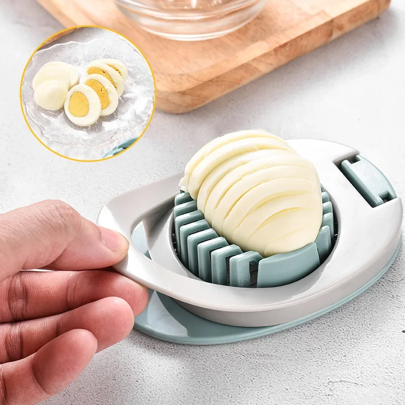 Eierschneider, Edelstahldraht, Eierschneider für Zuhause, Hartgekochte Eier, Schneider, Obstschneider, Küche, neugierige Gadgets, Frühstückswerkzeuge