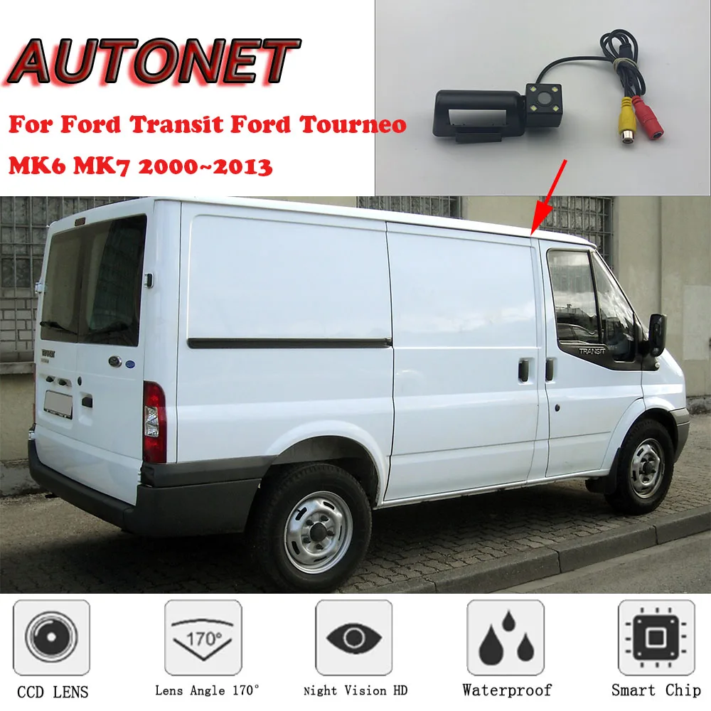 AUTONET Backup Rückansicht kamera Für Ford Transit Ford Tourneo MK6 MK7 2000 ~ 2013 Nacht Vision/parkplatz Kamera oder Halterung Image