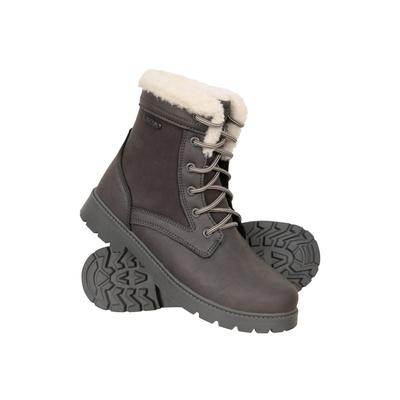 Mountain Warehouse - Damen Stiefeletten, Thermisches Material (Holzkohle) Image