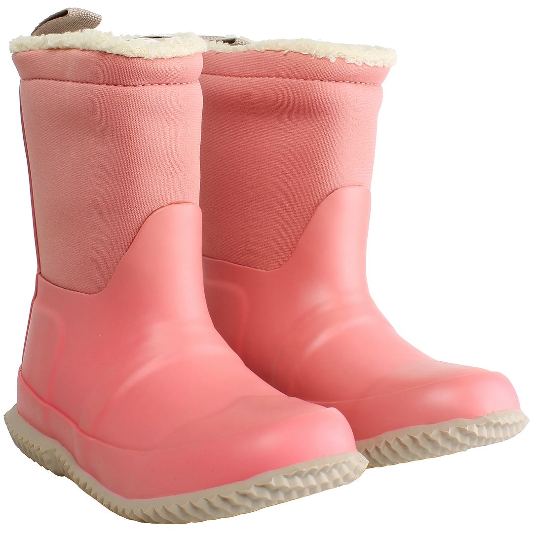 Hunter In/Out Isolierte rosa Gummistiefel für Kinder Image